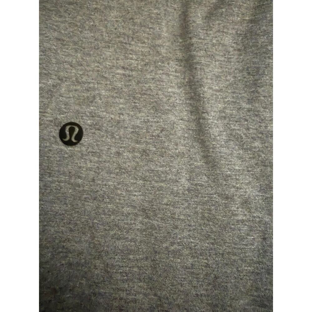 Lululemon Joggers Women's Sz 8 Gray Knit Cuffed Sweat Lounge - Picture 5 of 6